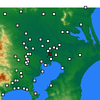Nearby Forecast Locations - Мацудо - карта