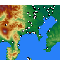 Nearby Forecast Locations - Тигасаки - карта