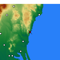Nearby Forecast Locations - Хитати - карта