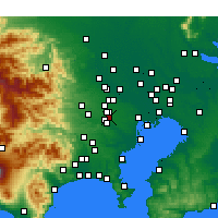 Nearby Forecast Locations - Митака - карта