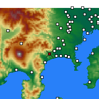 Nearby Forecast Locations - Хадано - карта