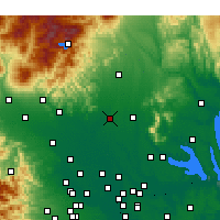Nearby Forecast Locations - Ояма - карта