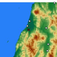 Nearby Forecast Locations - Цуруока - карта