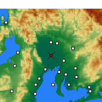 Nearby Forecast Locations - Инадзава - карта