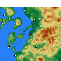 Nearby Forecast Locations - Яцусиро - карта