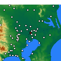 Nearby Forecast Locations - Мисато - карта