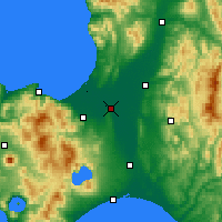 Nearby Forecast Locations - Эбецу - карта