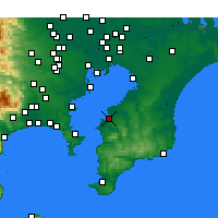 Nearby Forecast Locations - Кисарадзу - карта