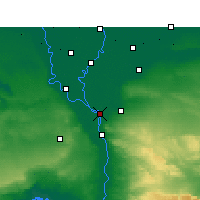 Nearby Forecast Locations - Шубра-эль-Хейма - карта