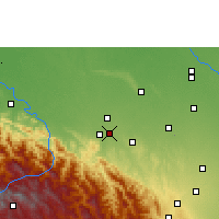Nearby Forecast Locations - Santa Fe de Yapacaní - карта