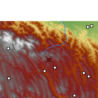 Nearby Forecast Locations - Comarapa - карта