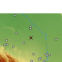 Nearby Forecast Locations - Saavedra - карта
