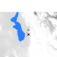 Nearby Forecast Locations - Сантьяго-де-Уари - карта