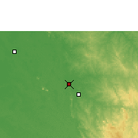 Nearby Forecast Locations - Yaguarú - карта