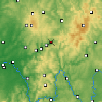 Nearby Forecast Locations - Шлюхтерн - карта