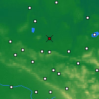 Nearby Forecast Locations - Раден - карта
