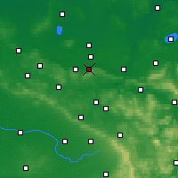 Nearby Forecast Locations - Люббекке - карта