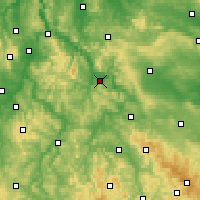 Nearby Forecast Locations - Эшвеге - карта