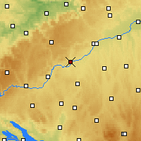 Nearby Forecast Locations - Эинген - карта