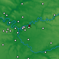 Nearby Forecast Locations - Lagny-sur-Marne - карта