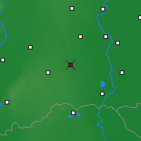 Nearby Forecast Locations - Кишкунмайша - карта