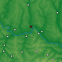 Nearby Forecast Locations - Кременная - карта