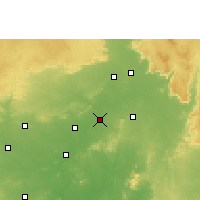 Nearby Forecast Locations - Tirora - карта