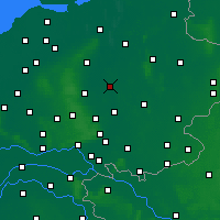 Nearby Forecast Locations - Девентер - карта