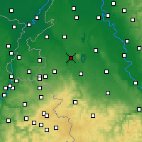 Nearby Forecast Locations - Юлих - карта