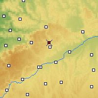 Nearby Forecast Locations - Хайденхайм-ан-дер-Бренц - карта