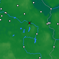 Nearby Forecast Locations - Фюрстенвальде - карта