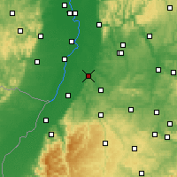 Nearby Forecast Locations - Брухзаль - карта