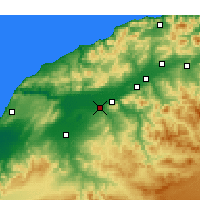 Nearby Forecast Locations - Djidioua - карта