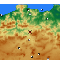 Nearby Forecast Locations - Didouche Mourad - карта