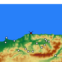 Nearby Forecast Locations - Деллис - карта