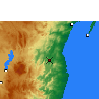 Nearby Forecast Locations - Vavatenina - карта