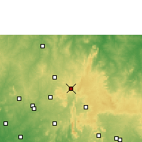 Nearby Forecast Locations - Ила-Орангун - карта