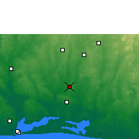 Nearby Forecast Locations - Иджебу-Игбо - карта