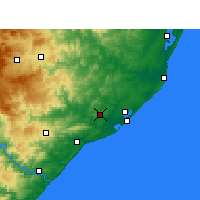 Nearby Forecast Locations - Empangeni - карта