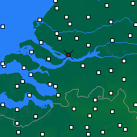 Nearby Forecast Locations - Кромстрейен - карта