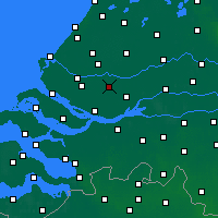 Nearby Forecast Locations - Барендрехт - карта