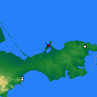 Nearby Forecast Locations - Щёлкино - карта
