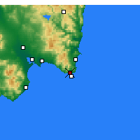 Nearby Forecast Locations - Вилласимиус - карта