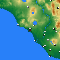 Nearby Forecast Locations - Черветери - карта