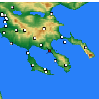 Nearby Forecast Locations - Никити - карта