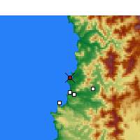 Nearby Forecast Locations - Кинтеро - карта