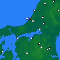 Nearby Forecast Locations - Blokhus - карта