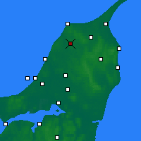 Nearby Forecast Locations - Йёрринг - карта