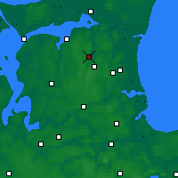 Nearby Forecast Locations - Støvring - карта