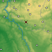 Nearby Forecast Locations - Флоранвиль - карта